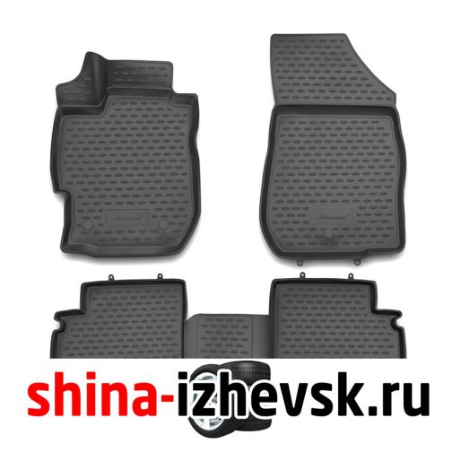 Коврик Autofamily коврики в салон для NISSAN Almera , 2012- , 4 шт. ) в Ижевске